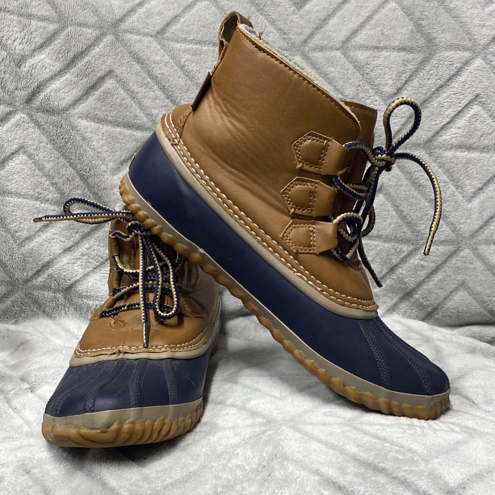 Jambu women’s size 10 Tan and Blue Boots